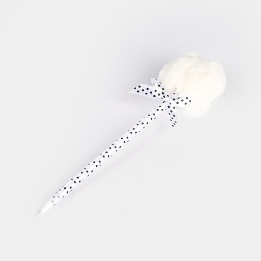Diary Notebook Set with Pom-Pom Pen