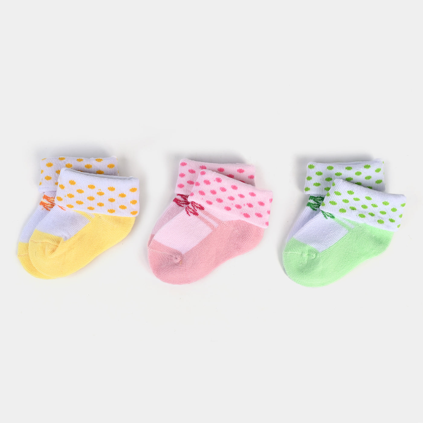 Infant Baby Socks 0-6M-3Pcs