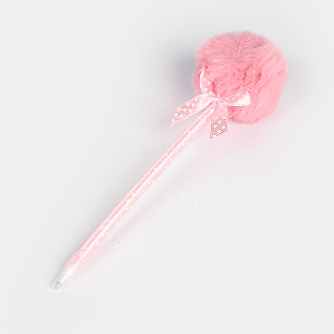 Diary Notebook Set with Pom-Pom Pen