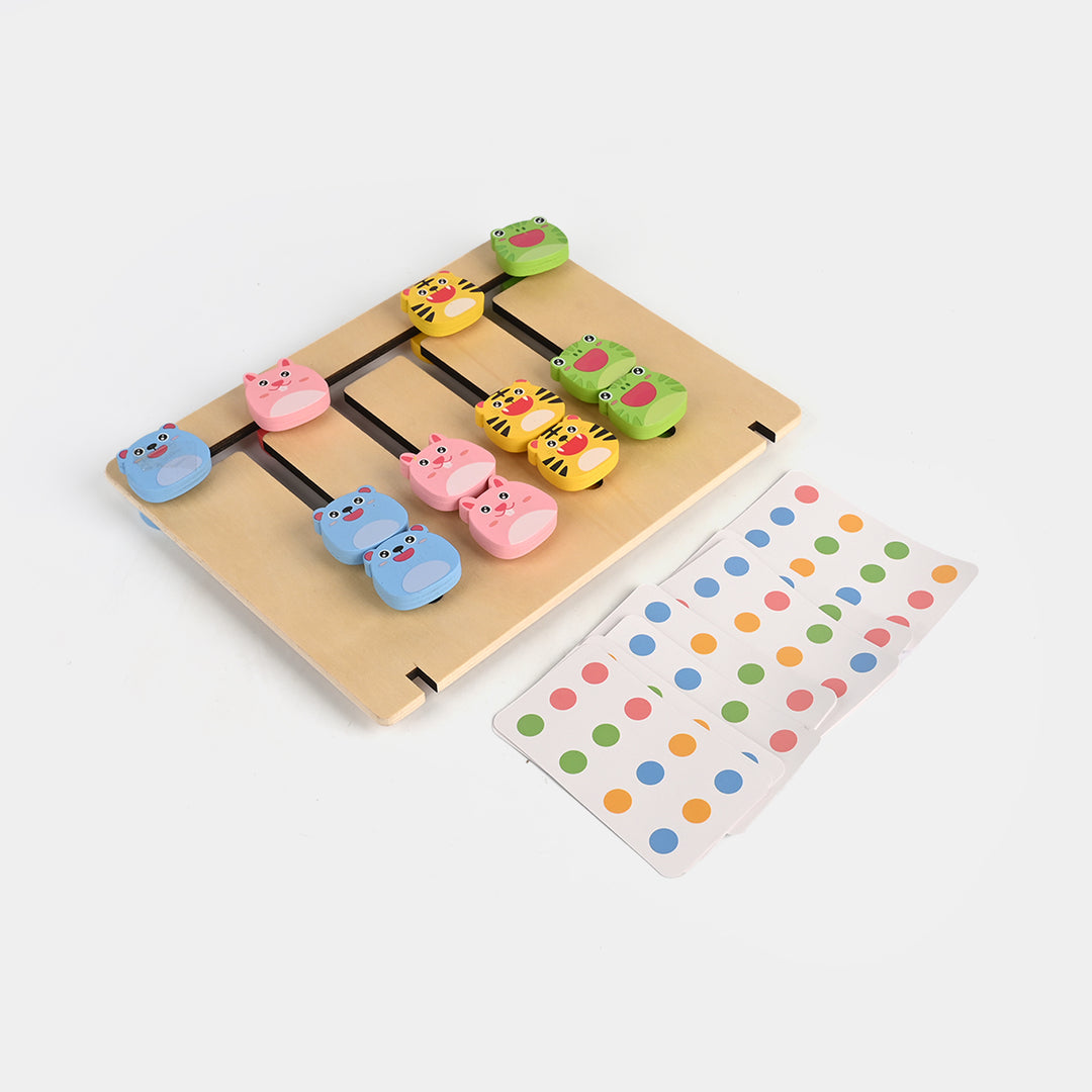 Wooden Four-Color Game for Kids