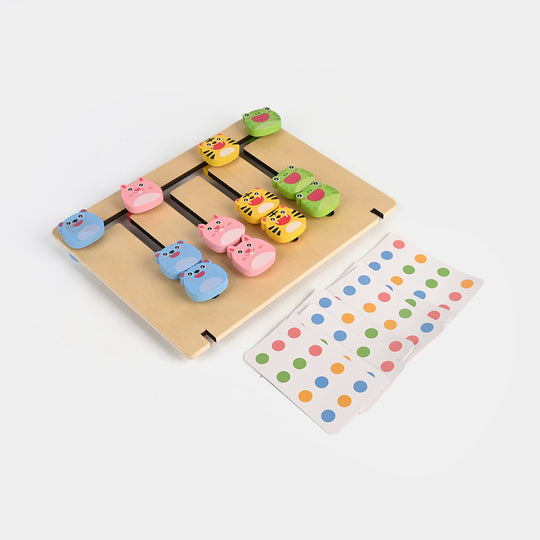 Wooden Four-Color Game for Kids