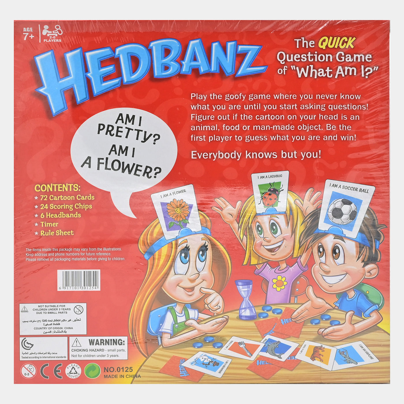 Hedbanz The Quick Question Game