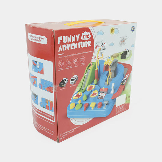 Funny Big Adventure Car Track Set