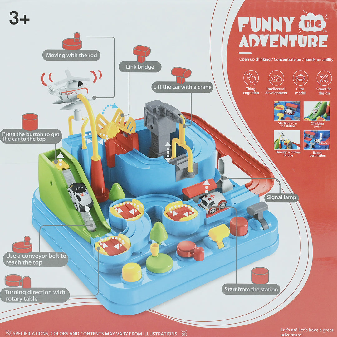 Funny Big Adventure Car Track Set