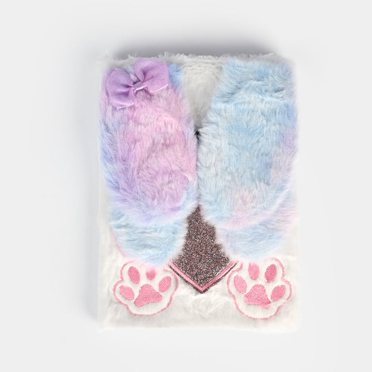 Diary Notebook Set with Pom-Pom Pen