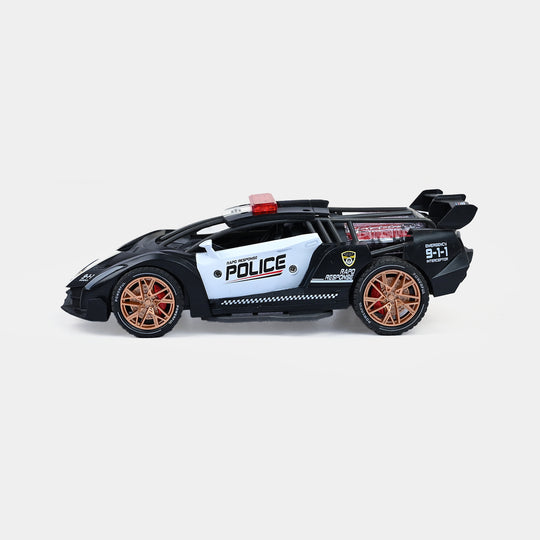 Friction Mini Car with Light & Music