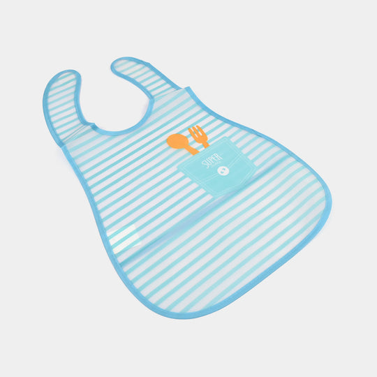 Baby Bib / Apron | Easy Clean Feeding Bib