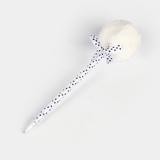 Diary Notebook Set with Pom-Pom Pen