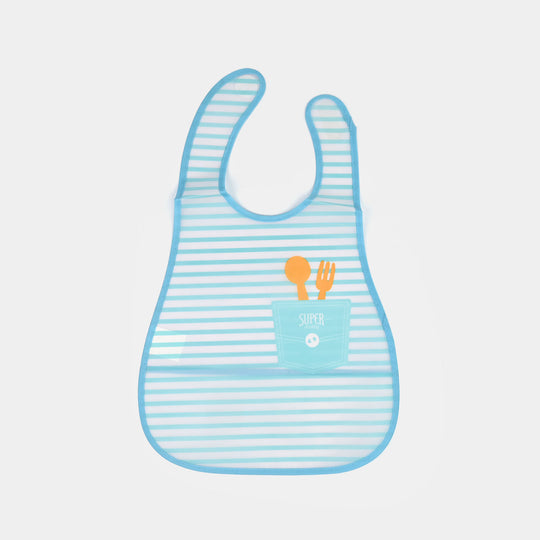 Baby Bib / Apron | Easy Clean Feeding Bib