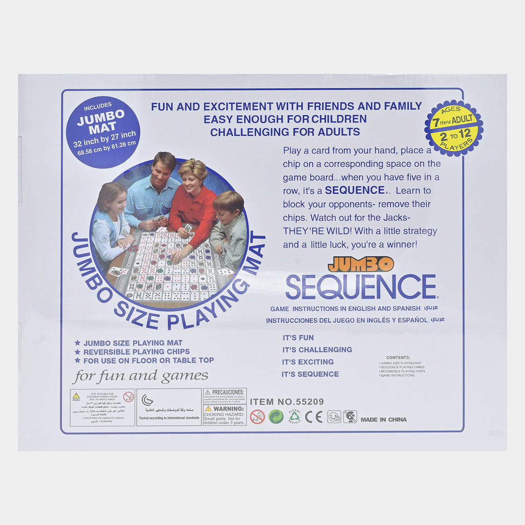 Jumbo Kids Sequence Playing Mat