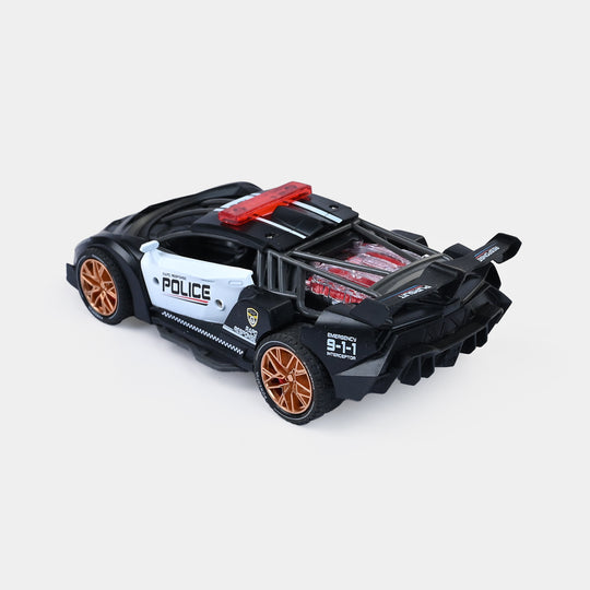 Friction Mini Car with Light & Music