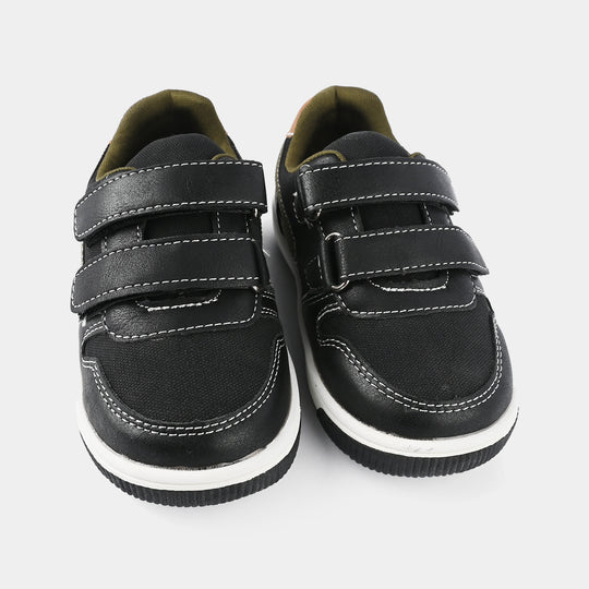 Boys Sneaker H2288-1-Black/Green