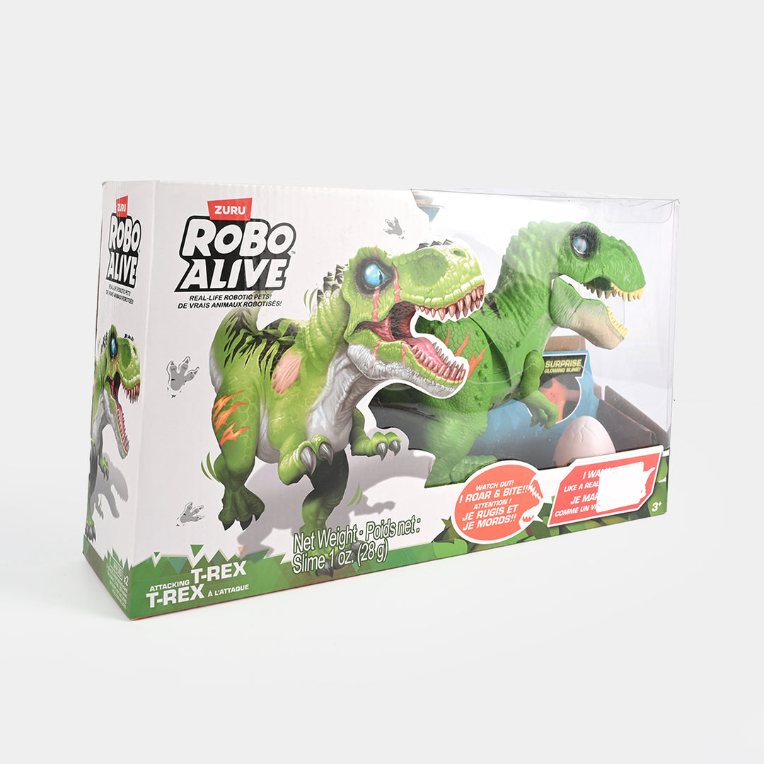 Robo Alive Dinosaur Toy with Light & Sound