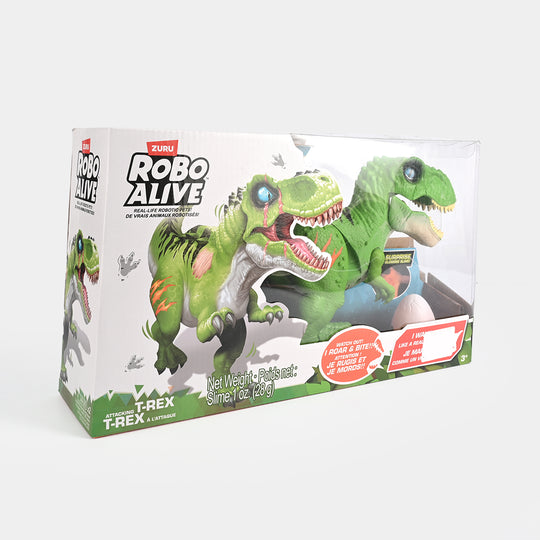 Robo Alive Dinosaur Toy with Light & Sound