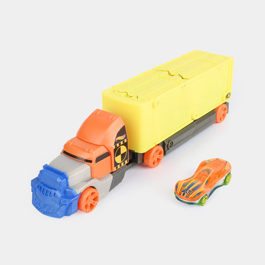 Hot Wheel Sturt Rig Transporter Playset