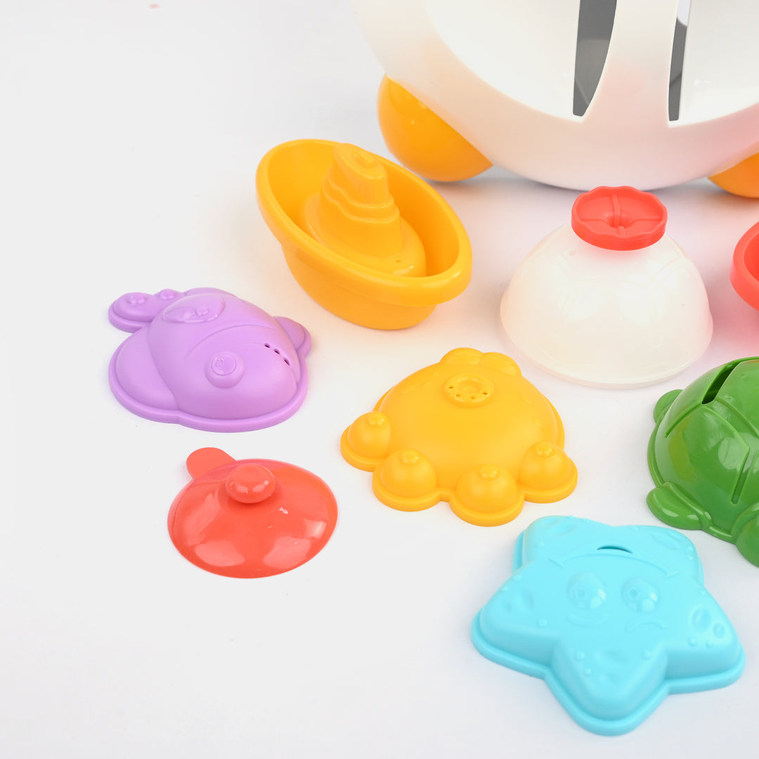Penguin Bath Strainer Water Toy Set (8 Pcs)