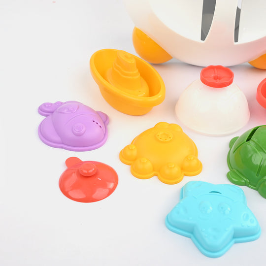 Penguin Bath Strainer Water Toy Set (8 Pcs)