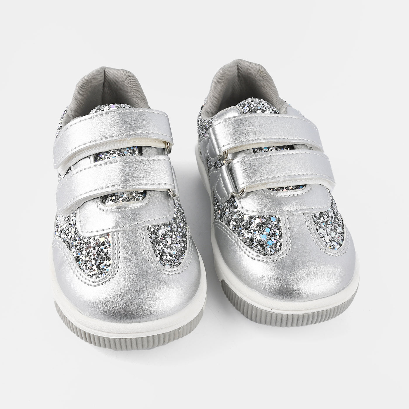 Girls Sneaker H558-104-SILVER