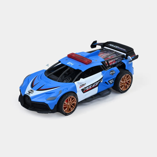 Friction Mini Car with Light & Music