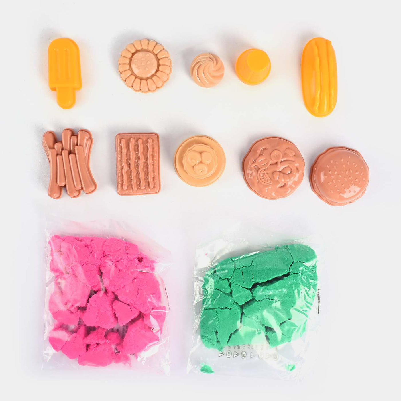 Play Dough Space Sand With Food Set For Kids