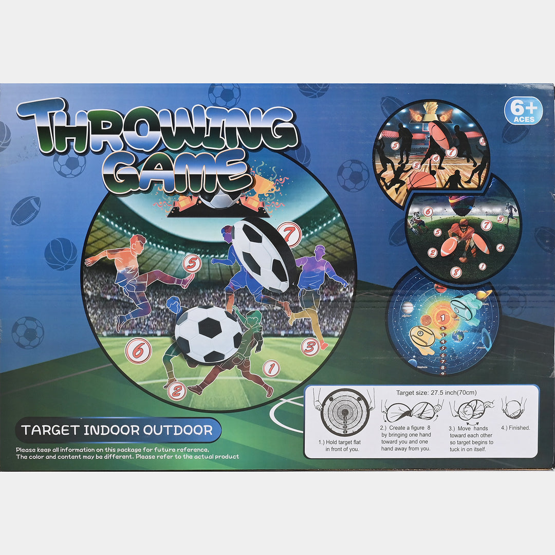 Space Rocket Throwing Game Target Board Game