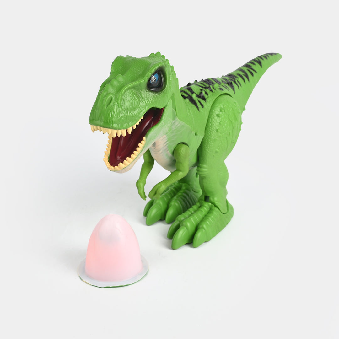 Robo Alive Dinosaur Toy with Light & Sound