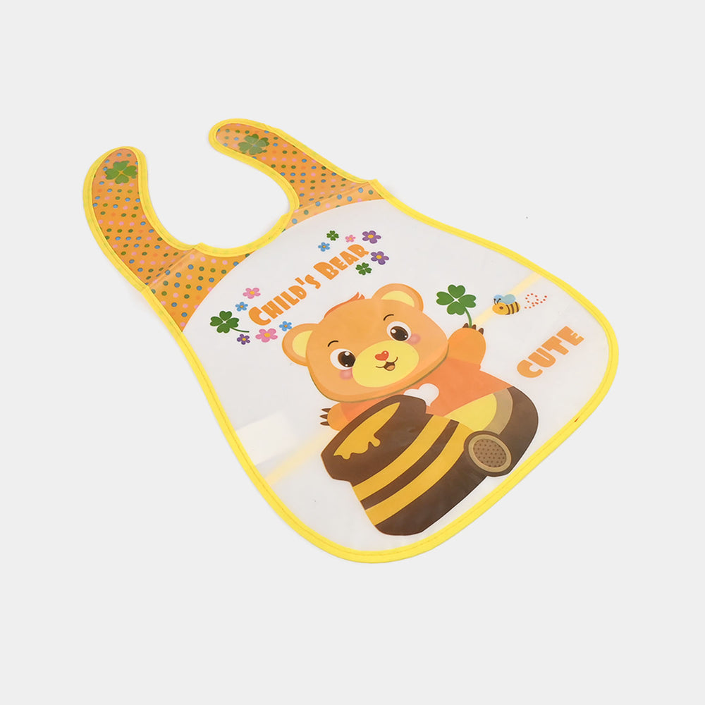 Baby Bib / Apron | Easy Clean Feeding Bib