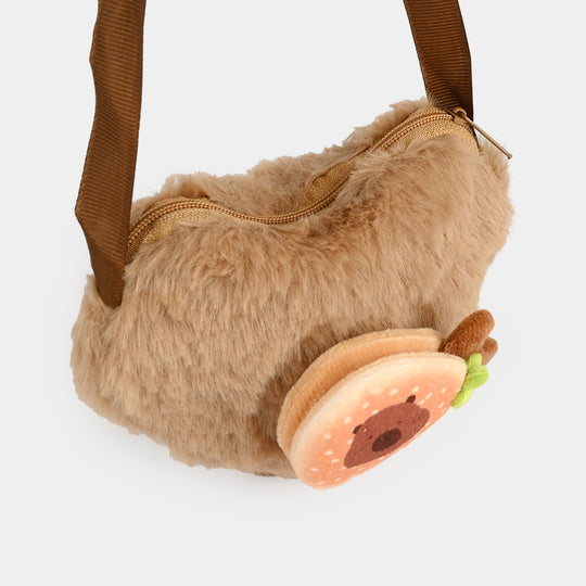 Mini Fluffy Plush Crossbody Bag
