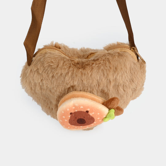 Mini Fluffy Plush Crossbody Bag