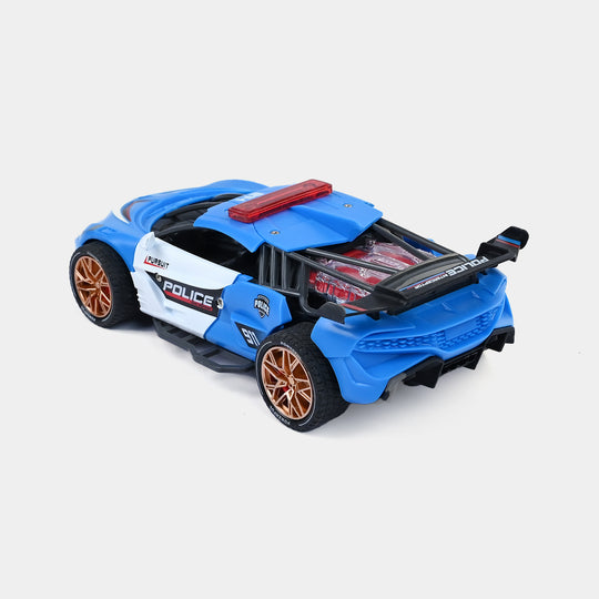 Friction Mini Car with Light & Music