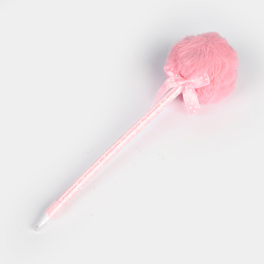 Diary Notebook Set with Pom-Pom Pen