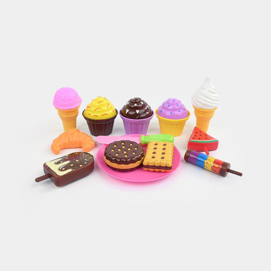 Kitchen Dessert Playset (18 Pcs)
