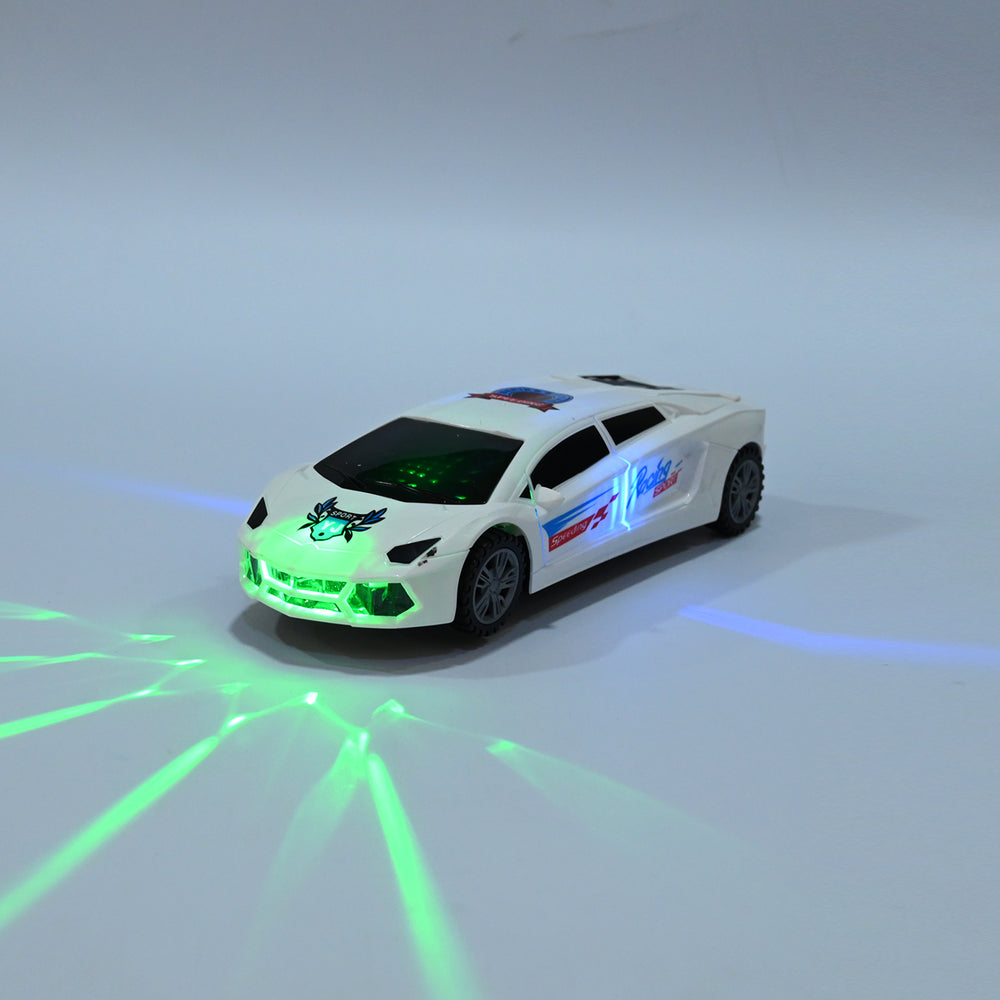 Bump Go Action Light & Music Car Toy For Kids