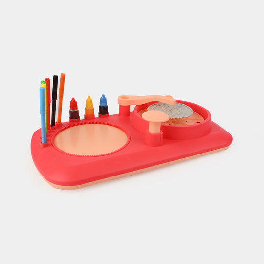 Creative set Art board 3in1 Spirograph Graffiti Drawing