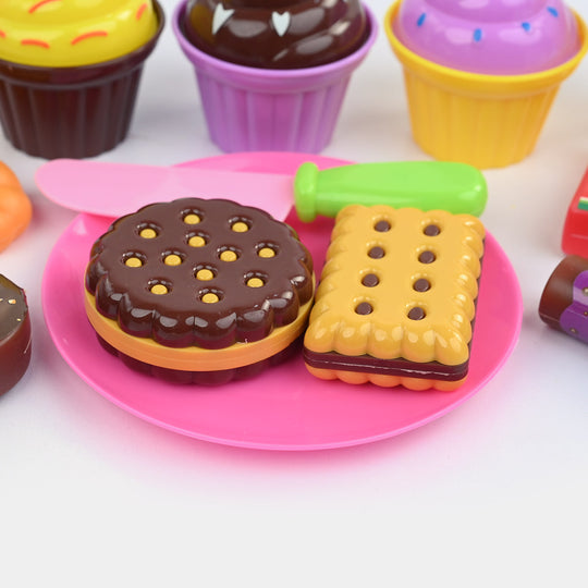 Kitchen Dessert Playset (18 Pcs)