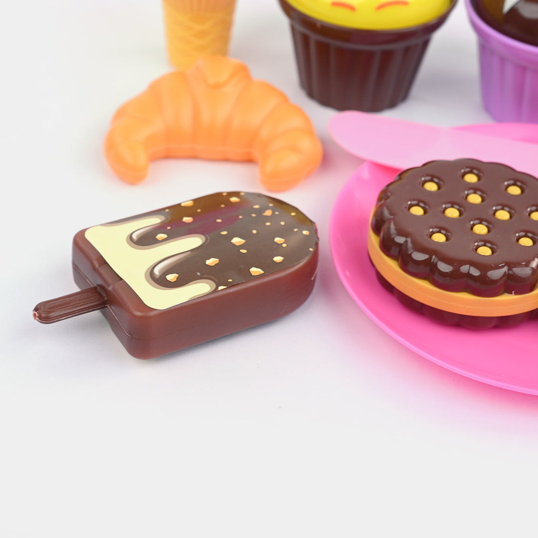 Kitchen Dessert Playset (18 Pcs)
