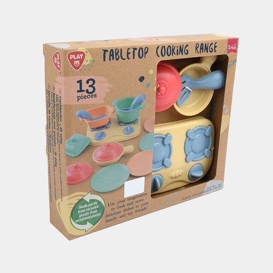 Educational Pretend Play Tabletop Cooking Range Toy