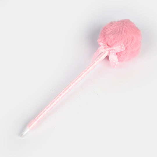 Diary Notebook Set with Pom-Pom Pen