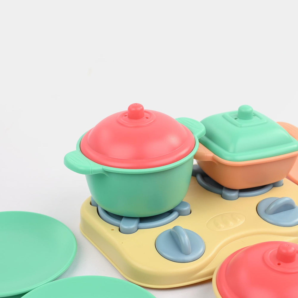 Educational Pretend Play Tabletop Cooking Range Toy