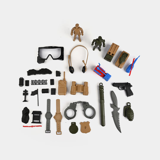 Military-Themed Medium Toy Play Set for Kids