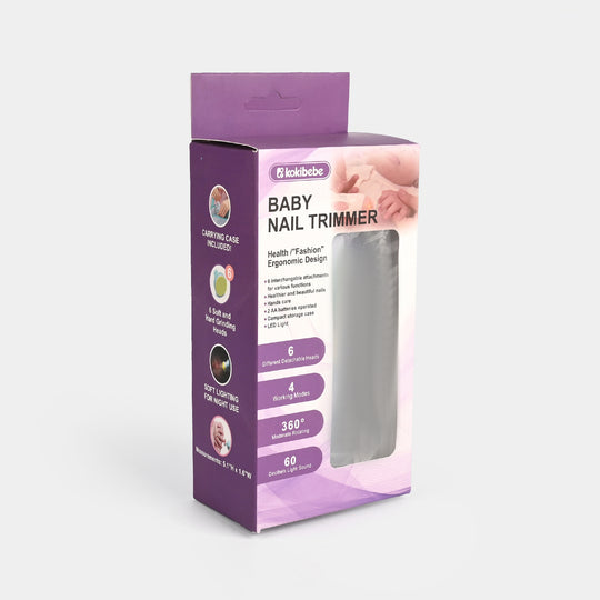 Gentle & Safe Electric Baby Nail Trimmer Kit