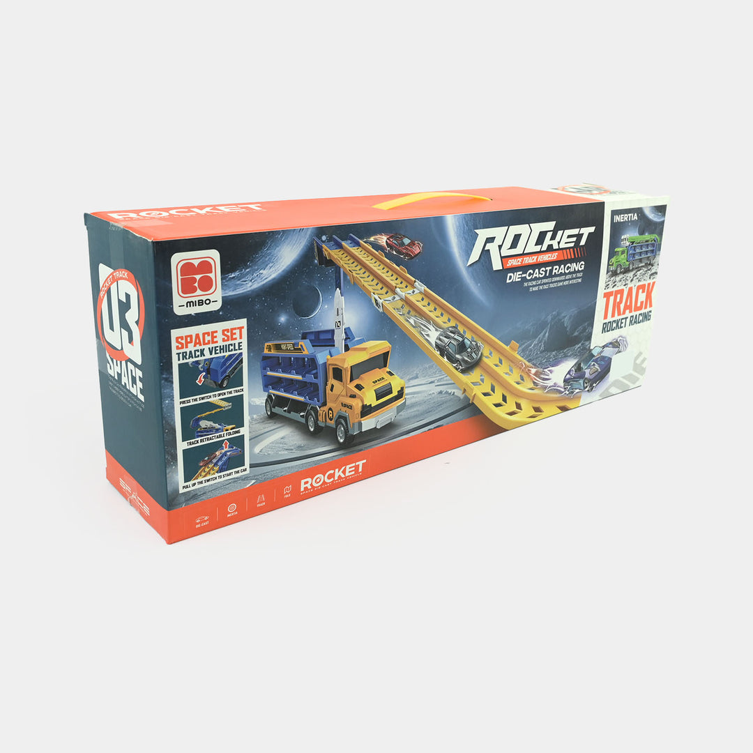 Space Track Vehicles Die-Cast Racing Set
