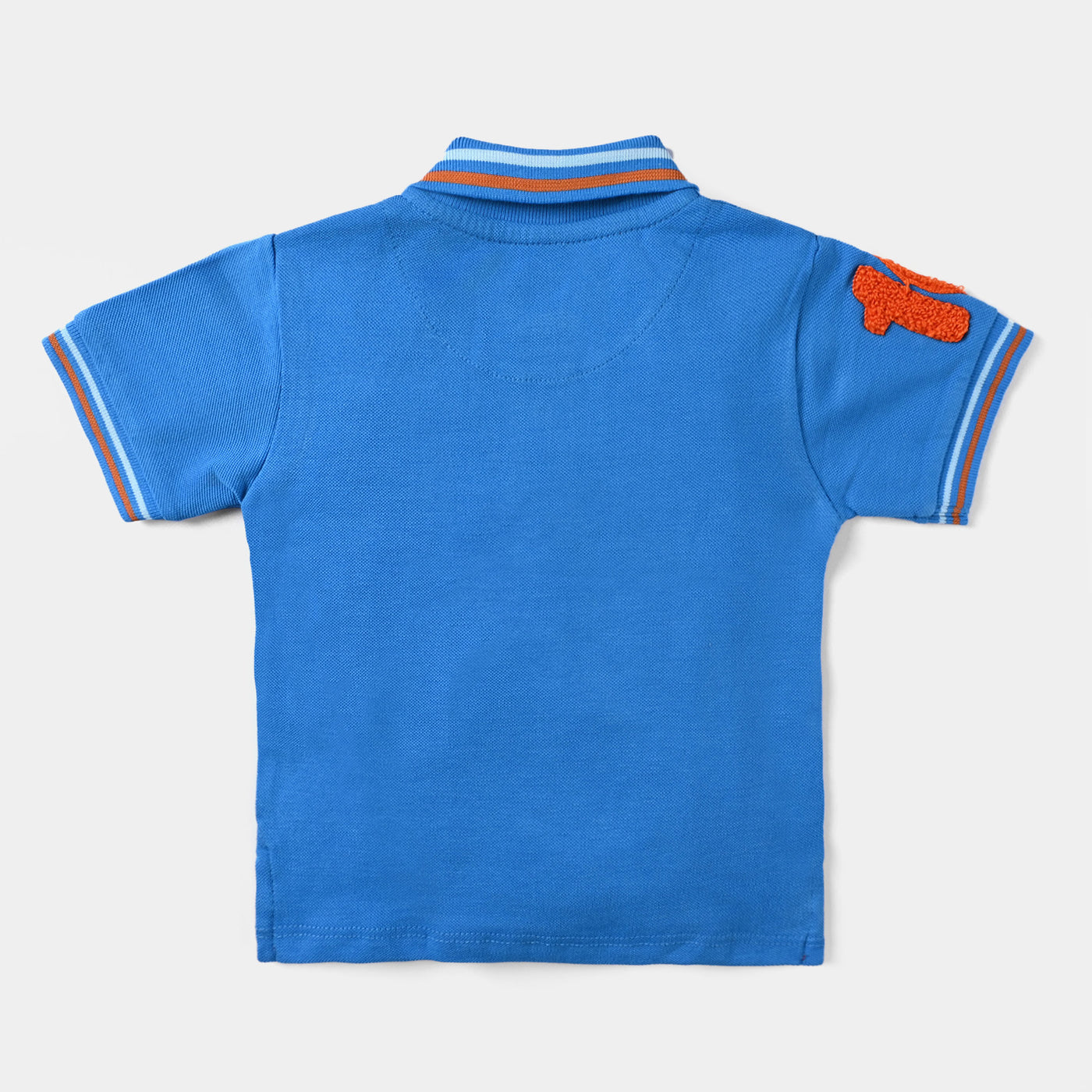 Infant Boys Cotton PK Polo T-shirt Tiger-B. Blue