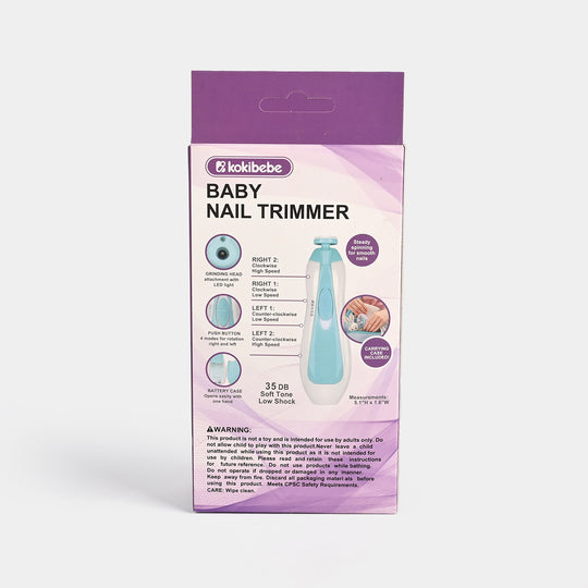 Gentle & Safe Electric Baby Nail Trimmer Kit