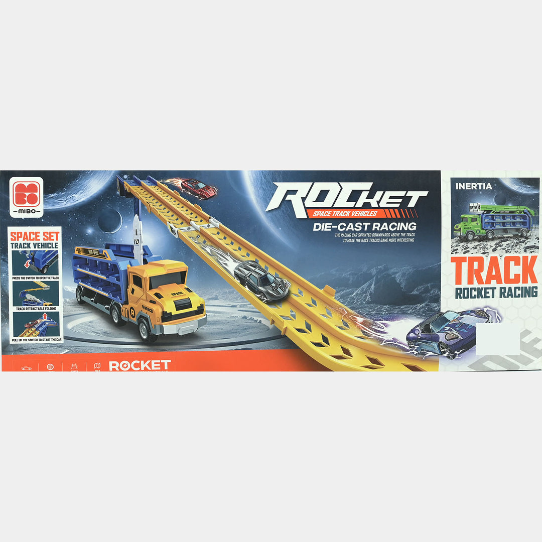 Space Track Vehicles Die-Cast Racing Set