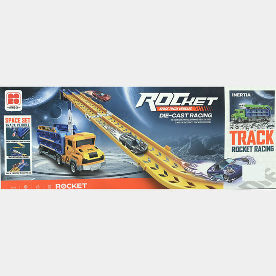 Space Track Vehicles Die-Cast Racing Set