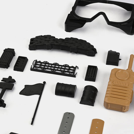 Military-Themed Medium Toy Play Set for Kids
