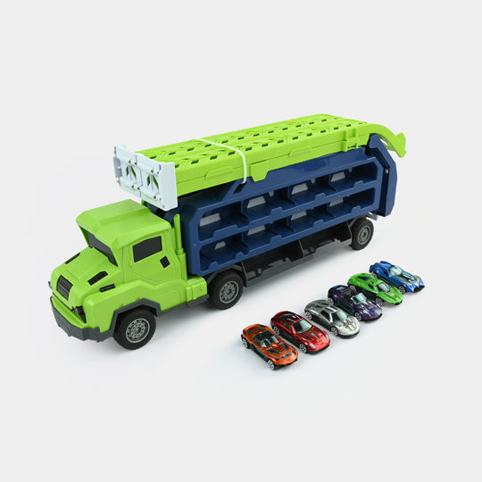 Space Track Vehicles Die-Cast Racing Set