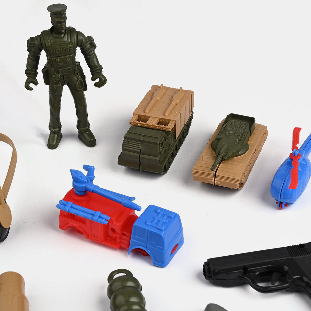 Military-Themed Medium Toy Play Set for Kids