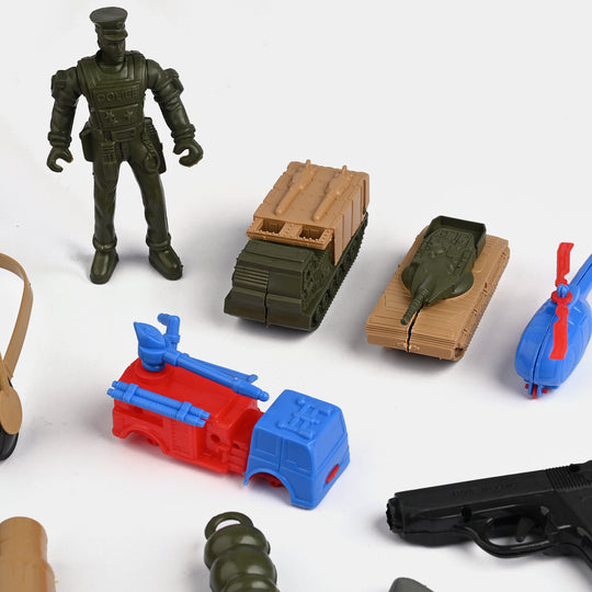 Military-Themed Medium Toy Play Set for Kids